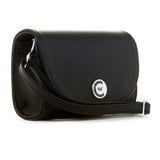 Black Smooth "Leatherette" w/ Silver Accents image 1
