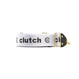 Clutch Webbing Strap - Black/White/Gold image 2
