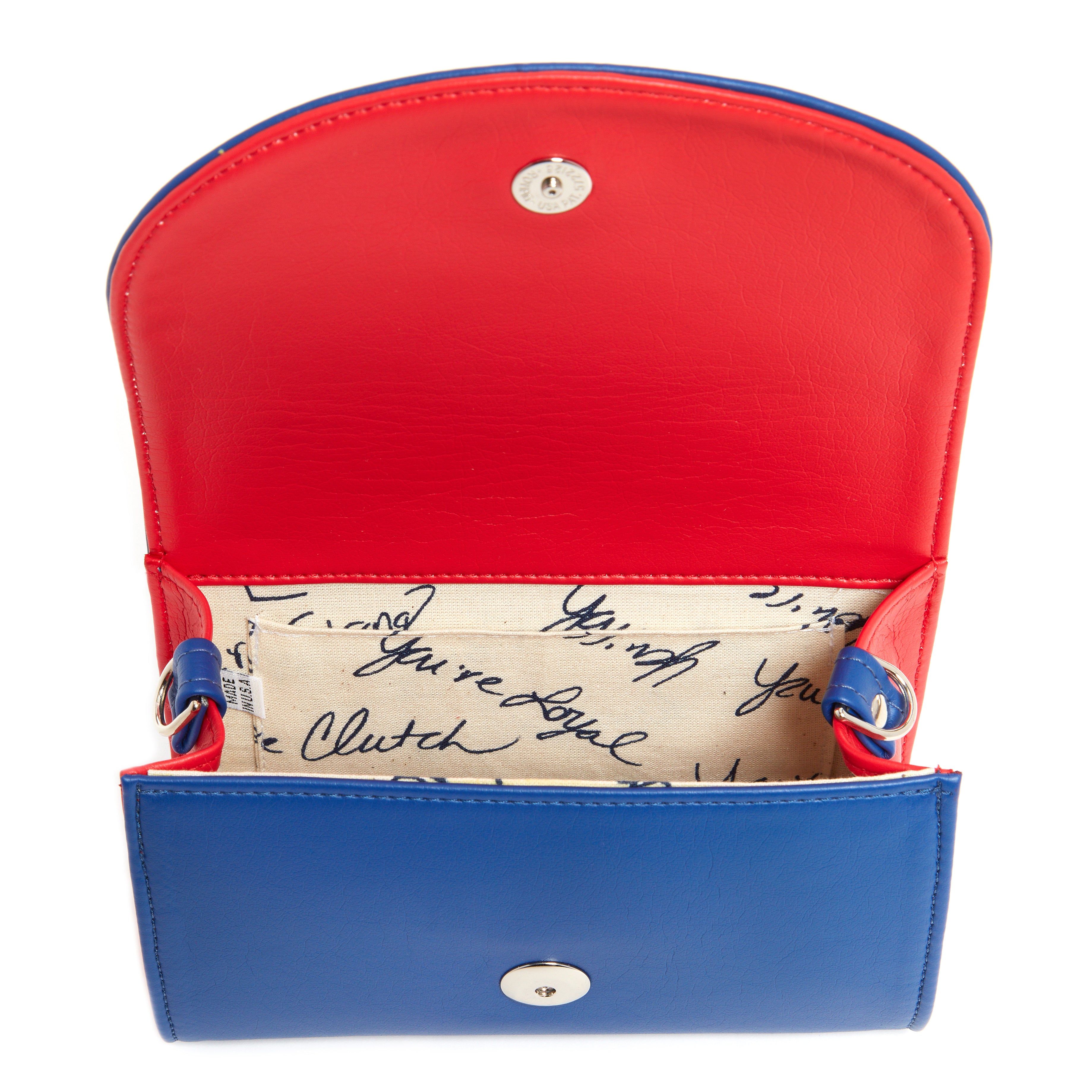 Light Blue & Red w/ Silver Accents image 2