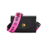 Clutch Webbing Strap - Black/Pink/Gold image 3