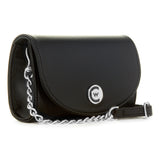 Black Smooth "Leatherette" w/ Silver Chain image 1