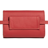 Red Smooth "Leatherette" w/ Gold Accents image 3