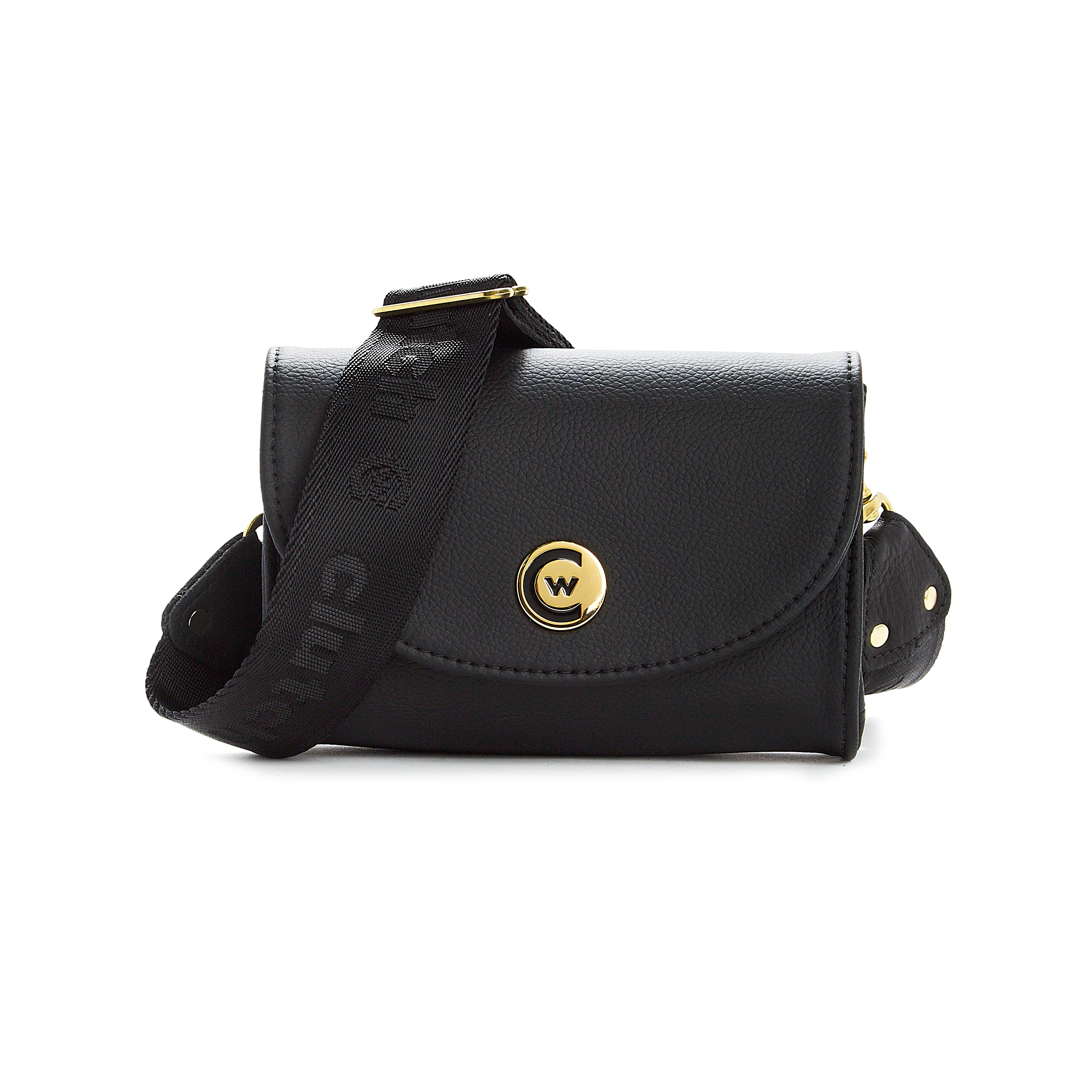 Clutch Webbing Strap - Black/Black/Gold image 3