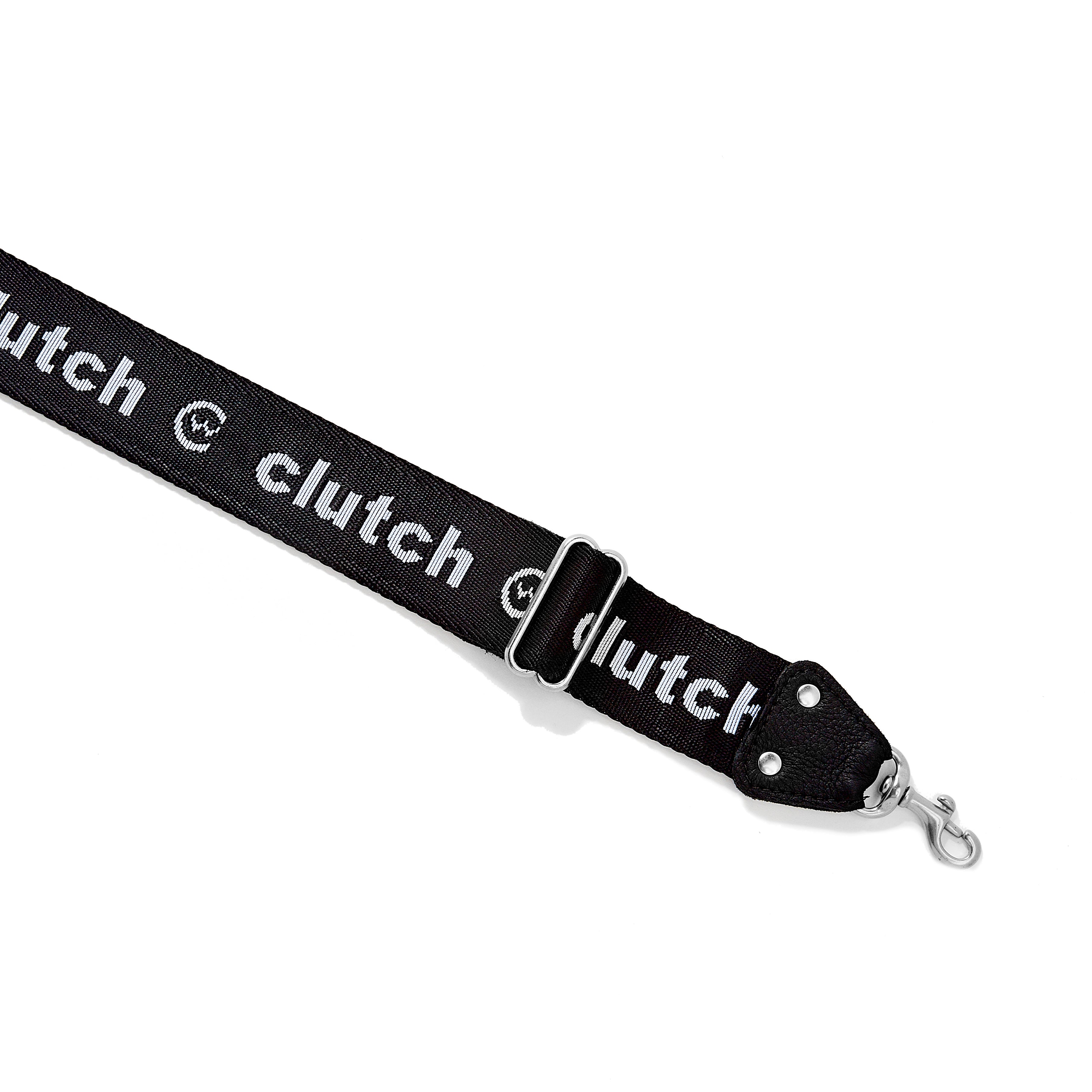 Clutch Webbing Strap - White/Black/Silver image 0