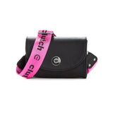 Clutch Webbing Strap - Black/Pink/Silver image 3