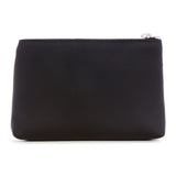 Black Smooth "Leatherette" Wristlet w/ Silver Accents image 3