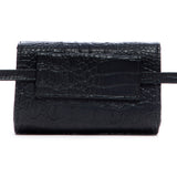 Black Matte "Croc" w/ Gold Accents image 3