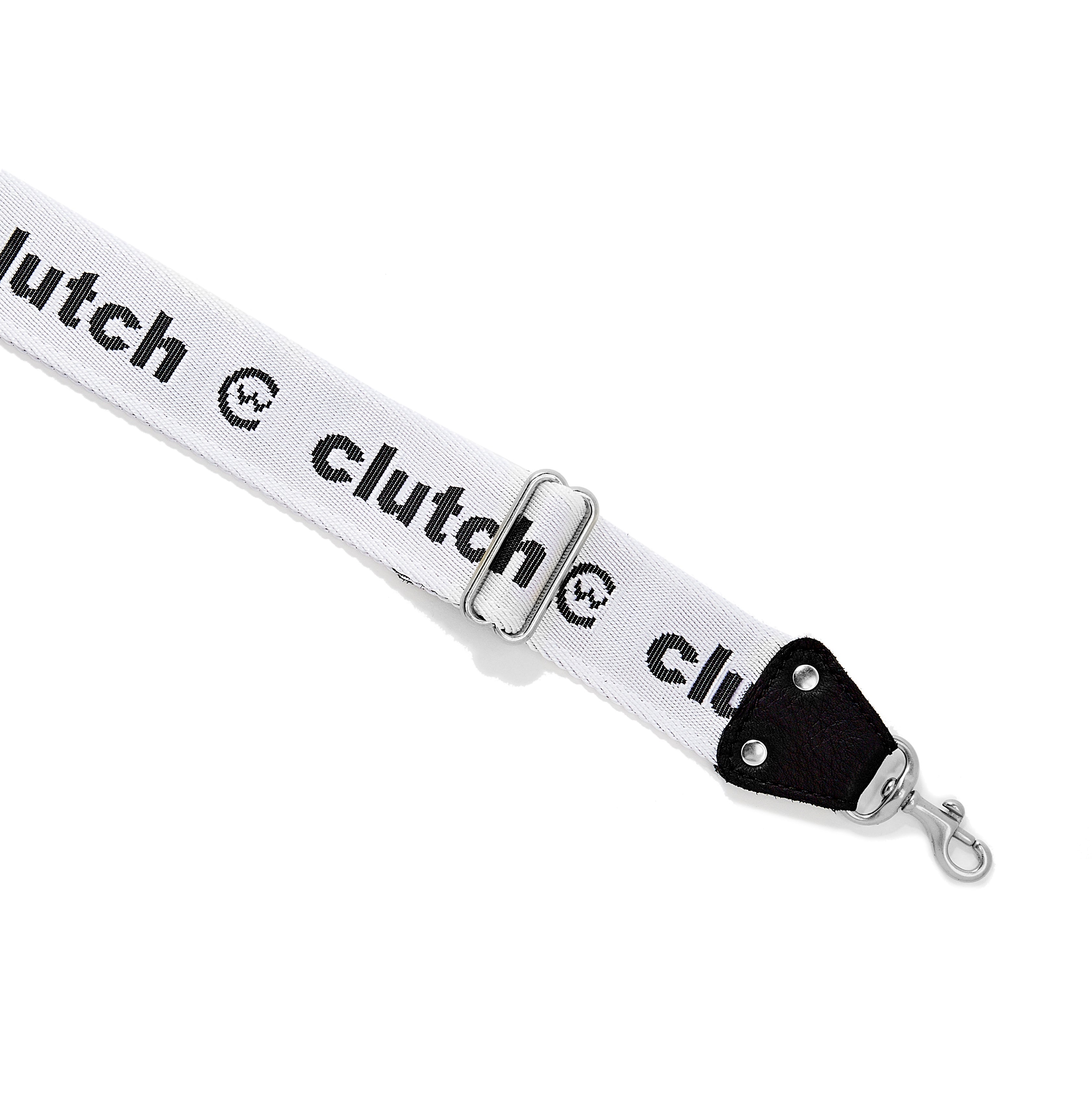 Clutch Webbing Strap - Black/White/Silver image 0