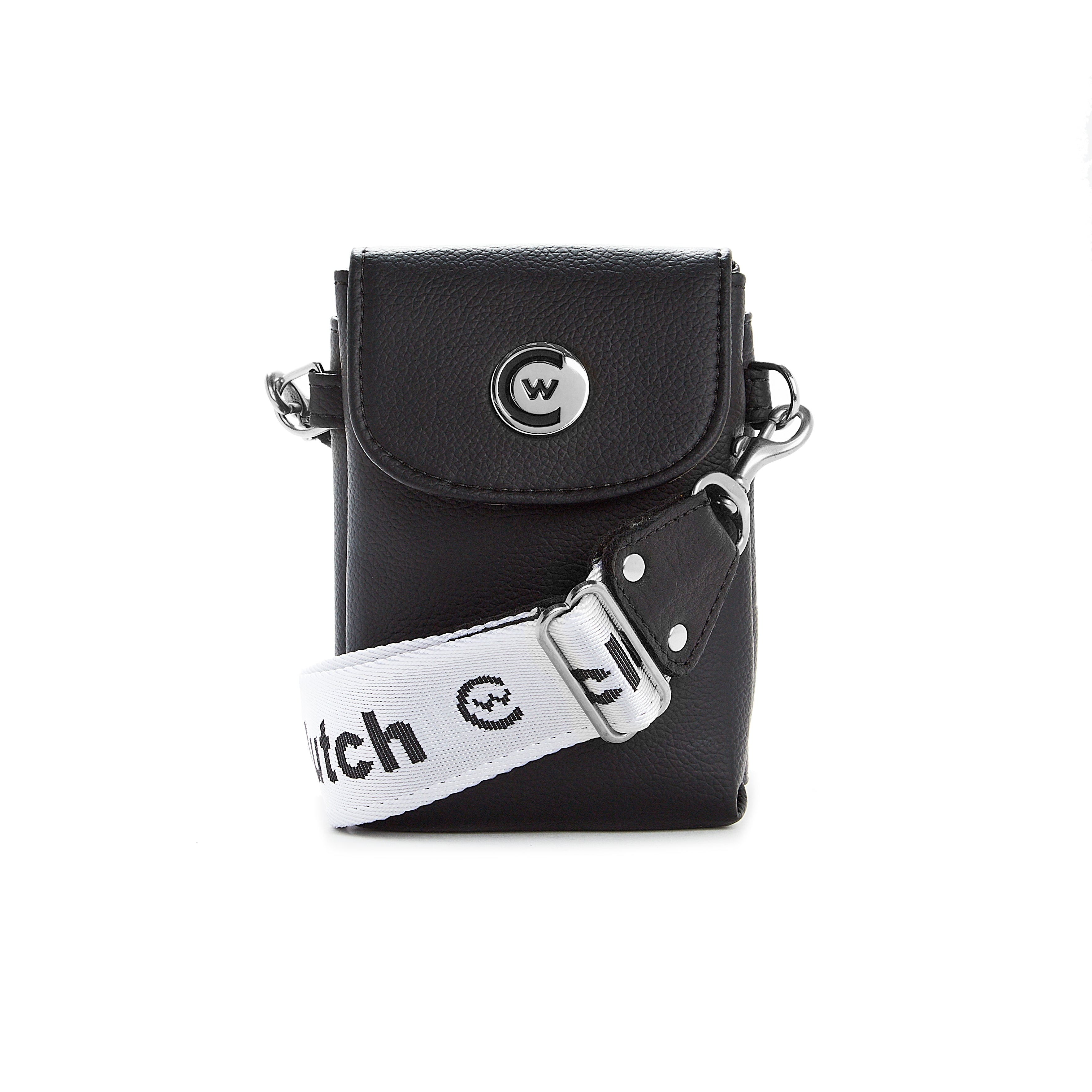 Clutch Webbing Strap - Black/White/Silver image 1