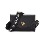 Clutch Webbing Strap - White/Black/Gold image 3