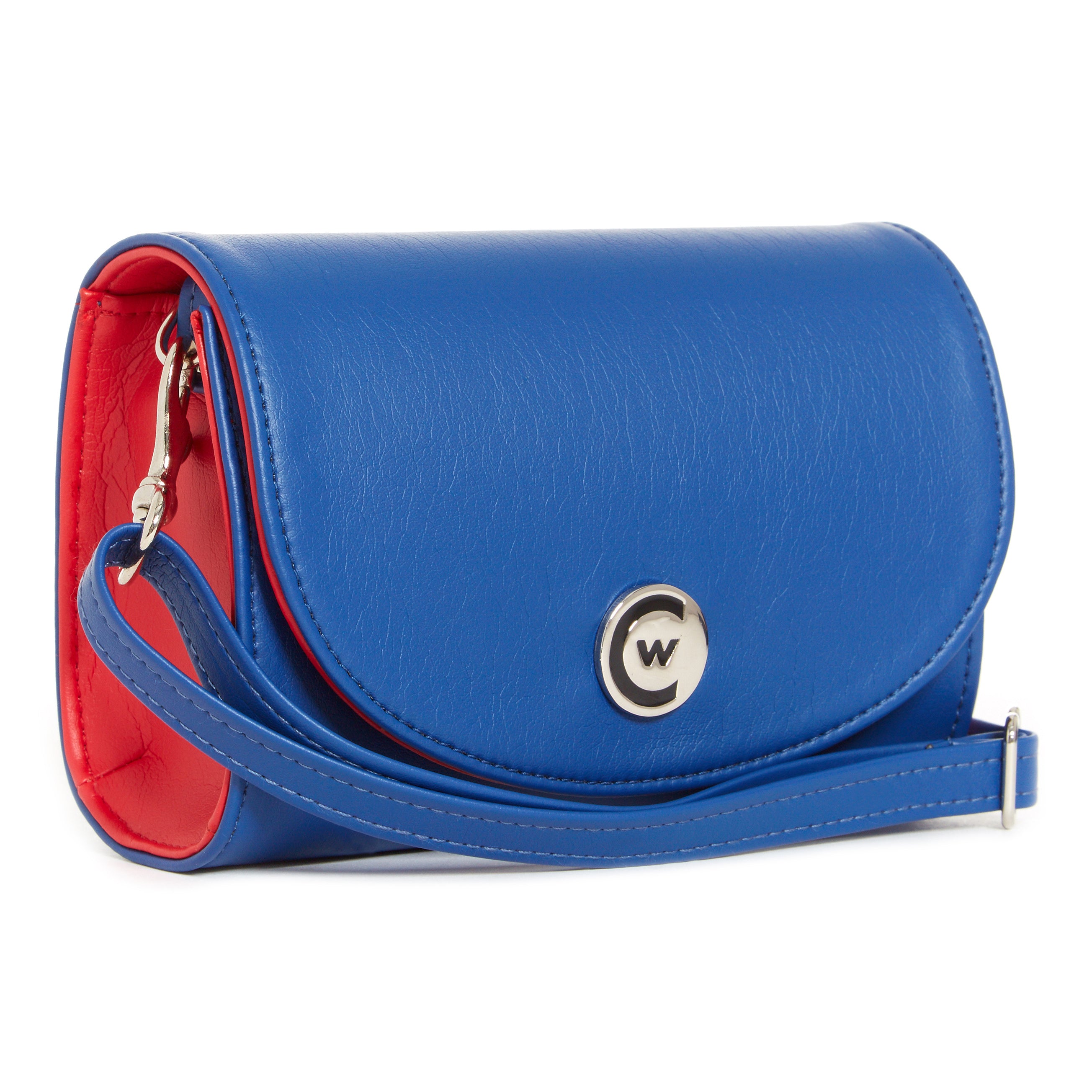 Light Blue & Red w/ Silver Accents image 0