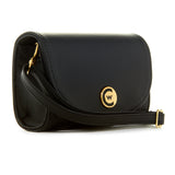 Black Smooth "Leatherette" w/ Gold Accents image 1