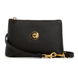 Black "Smooth" Elevated Fanny Pack w/ Gold Accents image 2