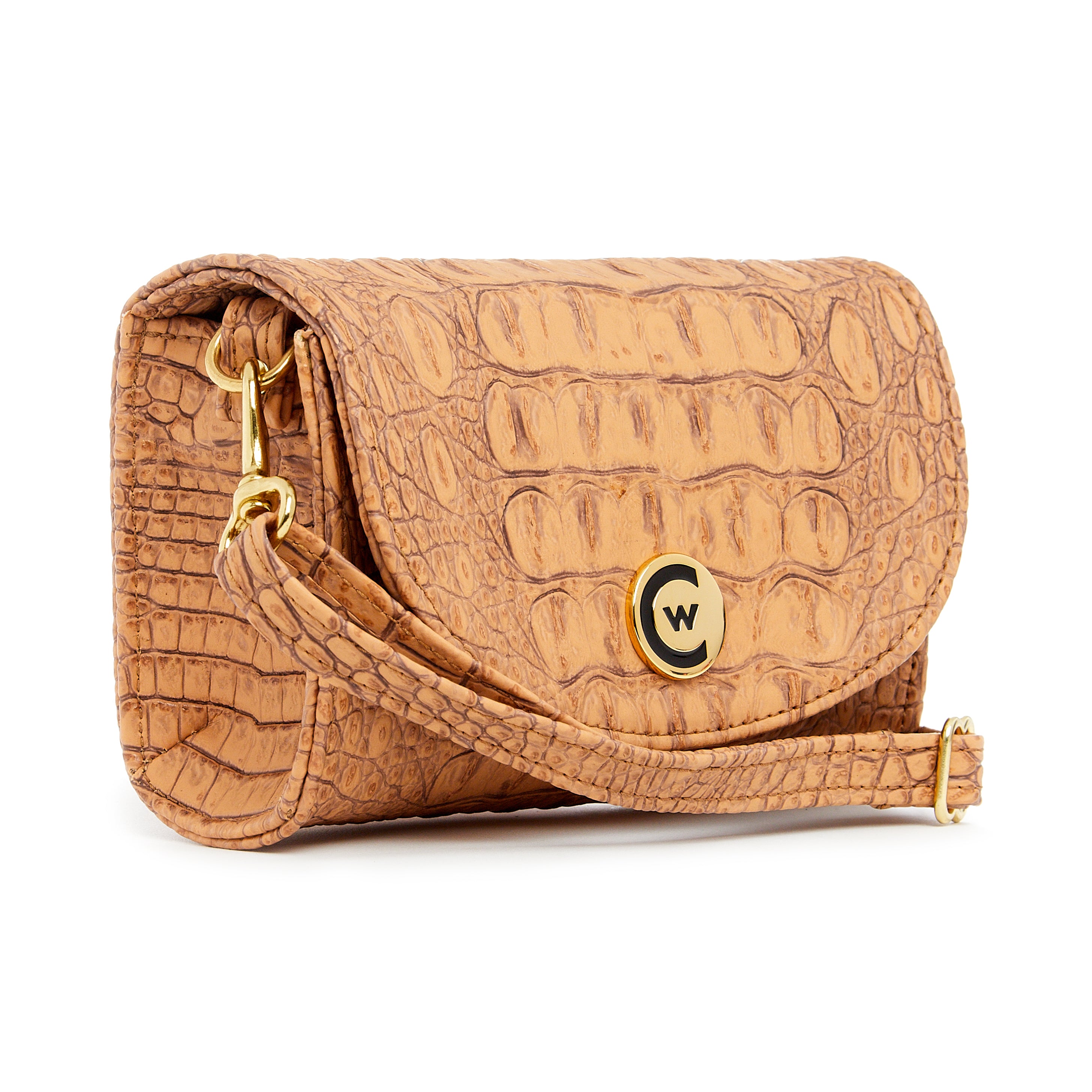 Camel "Croc" w/Gold Accents image 1