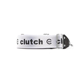 Clutch Webbing Strap - Black/White/Silver image 2